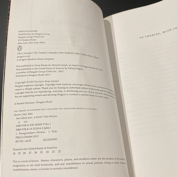 Me Before You by Jojo Moyes - Paperback Novel - Picture 4 of 6